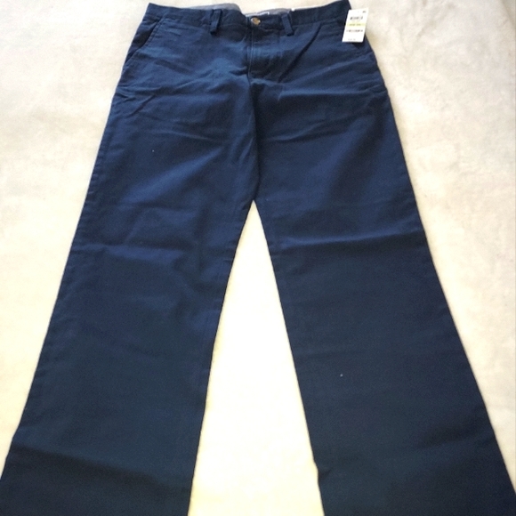 Casual man pants, stretch, size 30 W 30L, color Navy - Picture 1 of 4